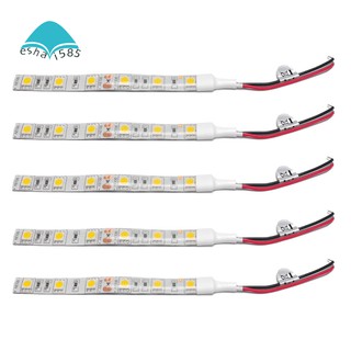 Set 5 dây đèn led 5050 10cm Dc 12v chống thấm nước tiện dụng