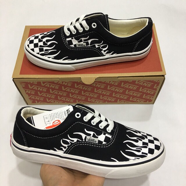 Giày 𝐕𝐀𝐍𝐒 era chekerboard lửa 3D cực hot đủ size 36->43