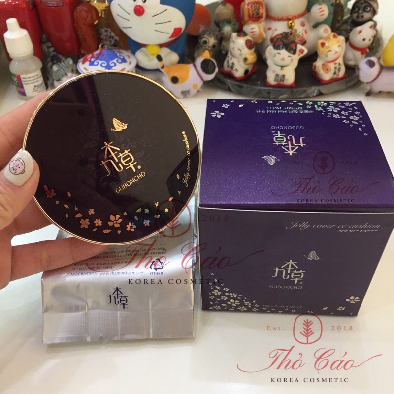 PHẤN NƯỚC GUBONCHO UGB JELLY COVER CC CUSHION KÈM 1 LÕI THAY THẾ | BigBuy360 - bigbuy360.vn