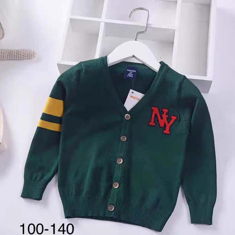 ÁO LEN CARDIGAN CHO BÉ