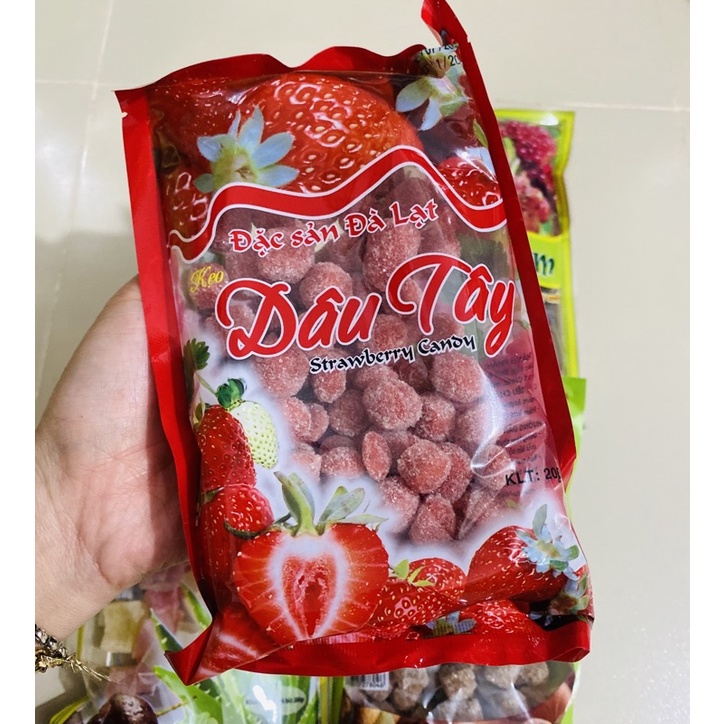 Kẹo Dâu Tây Đà Lạt 200gr