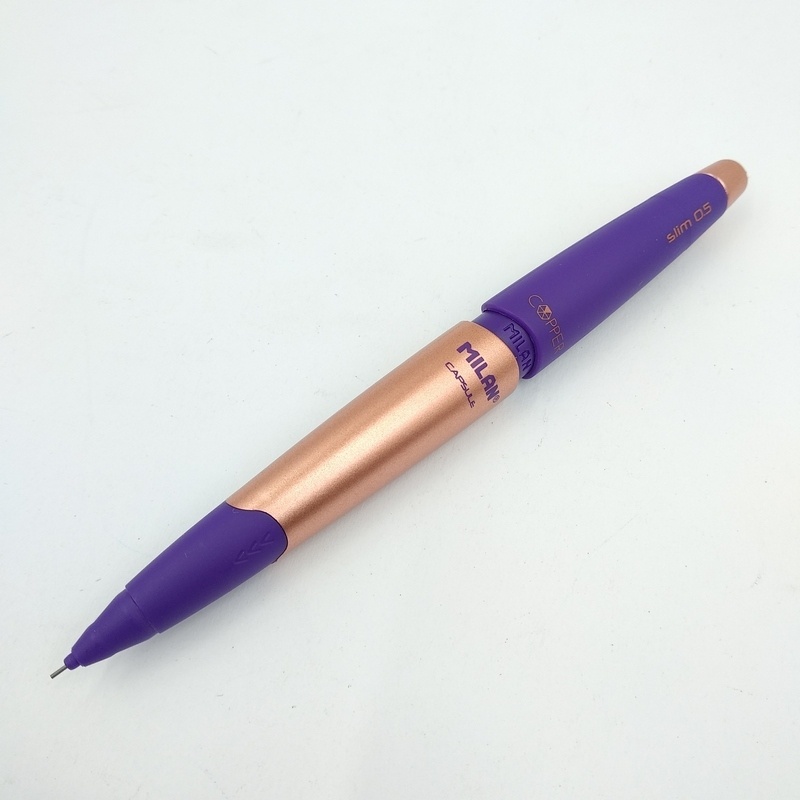 Bút Chì Bấm 0.5 mm Milan Capsule Slim Copper 185032920 (Mẫu Màu Giao Ngẫu Nhiên)