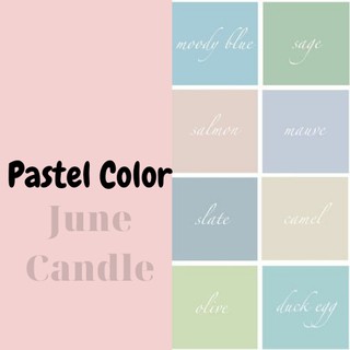 [Tặng 1 bấc nến]Sáp Viên Có Màu Pastel 20gr Làm Tealight-Kho nguyên liệu June Candle