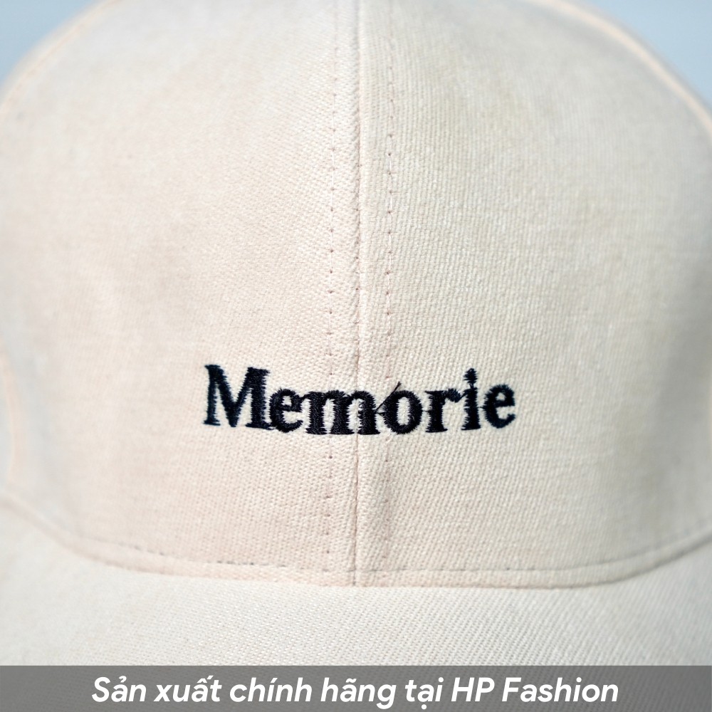 Mũ lưỡi trai ❤️ Nón kết thêu chữ Memorie phong cách Ulzzang form unisex nam nữ N01