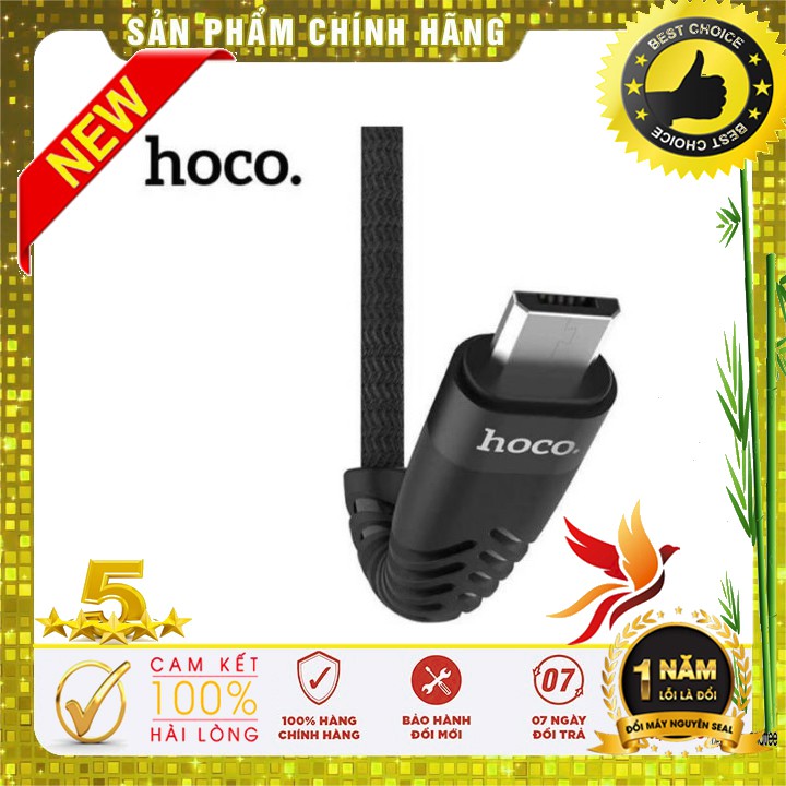 Cáp sạc nhanh HOCO UD02 MicroUSB (Dây dù, 1m, 3.0A)