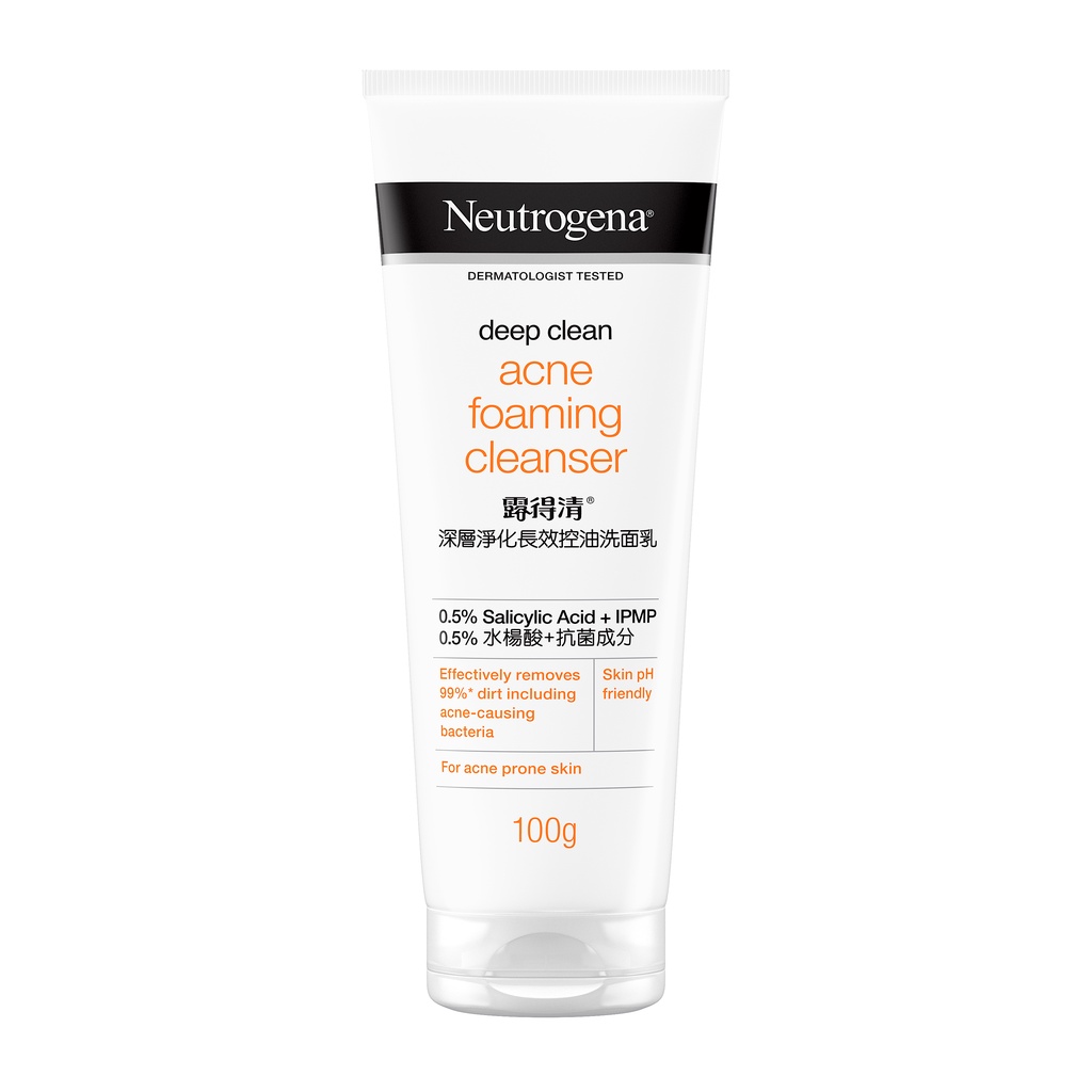 Sữa rửa mặt ngừa mụn Neutrogena Deep Clean Acne Foaming Cleanser 100g