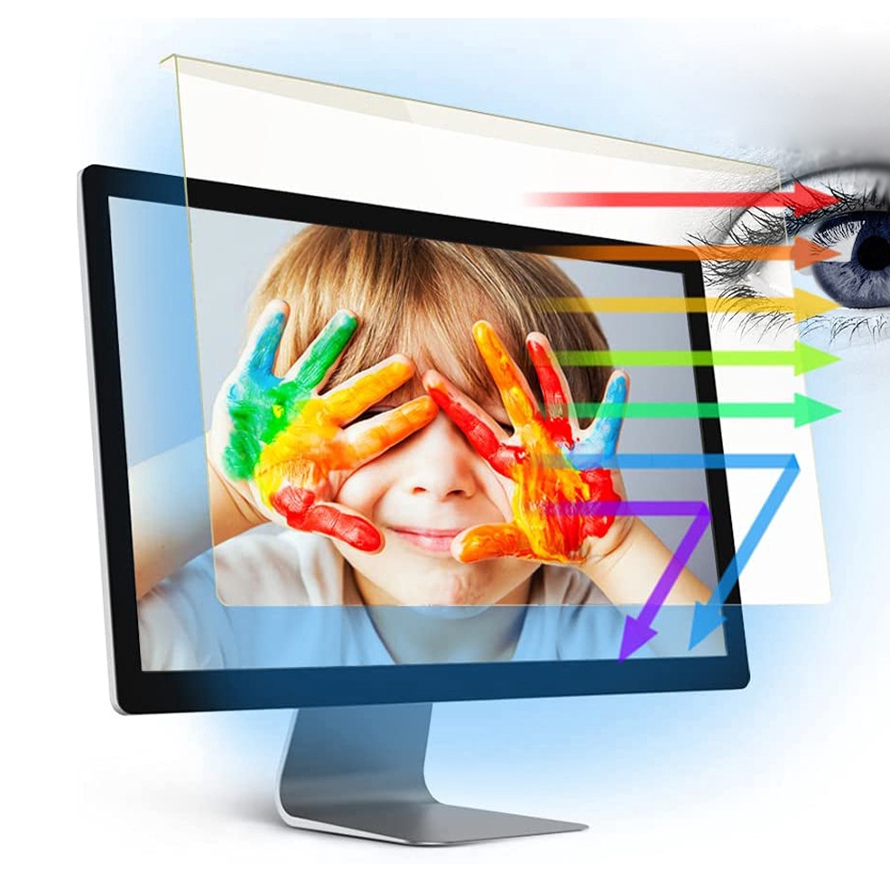 Tấm Lọc Ánh Sáng Xanh Chống Ánh Sáng Xanh Dạng Treo Cho Màn Hình Máy Tính Laptop