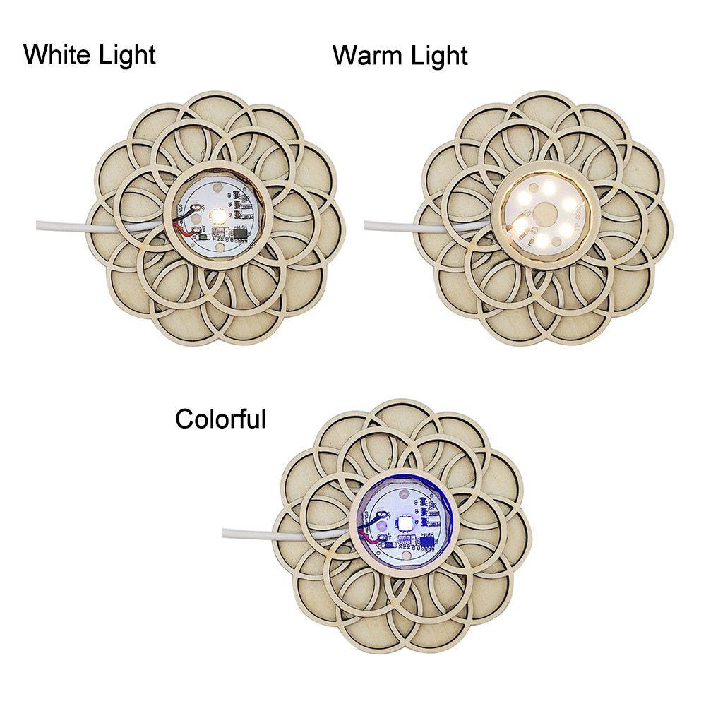 YOLA Quả Cầu Pha Lê 3D Có Giá Đỡ Đèn LED Dùng Làm Đạo Cụ Chụp Ảnh Ban Đêm