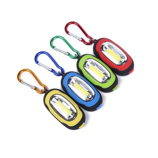 Đèn led móc treo khóa Đèn pin Đèn treo chìa khóa tiện lợi 2 chế độ sáng có nháy SOS magic1