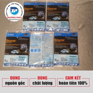 Thuốc diệt chuột Storm 0.005% (5 gói x 20 viên) (Bao bì mới)