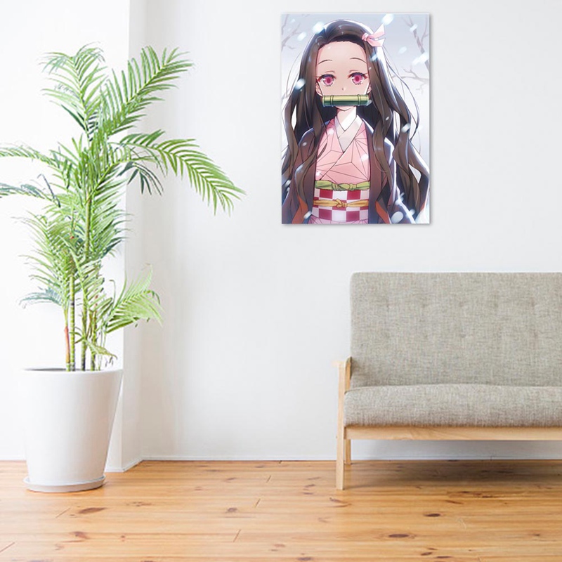 Tmdbyx Poster hình hoạt hình dùng cho trang trí phòng xinh xắn