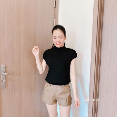 Min's Shoes - Áo Len Dệt Kim Tay Hến Nữ Áo 424