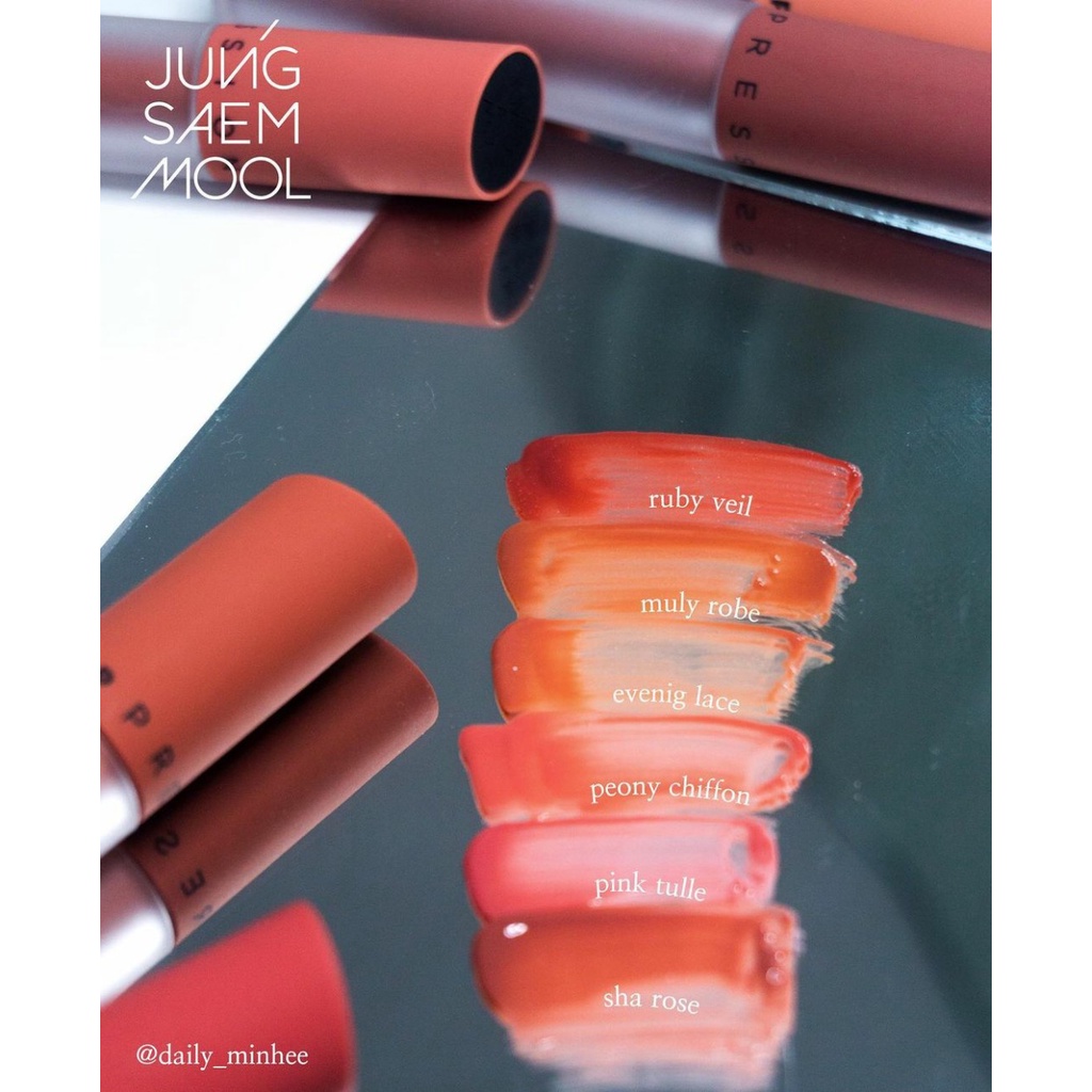 Son lì JUNG SAEM MOOL LIP PRESSION SEE THROUGH TINT