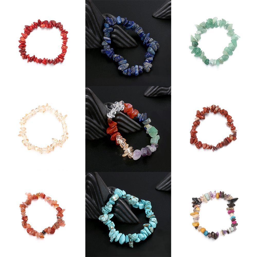 Vòng tay chuỗi hạt tự làm 5-8mm