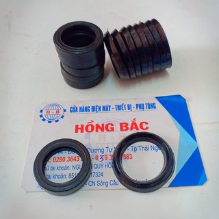 Bộ 9 phớt nước và 6 lót van một chiều  của máy rửa xe chạy dây cudoa NK38 - đầu bơm chạy động cơ 1.1-1.5 kw
