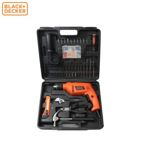 Máy khoan búa Black & Decker HD555KMPR-B1 (550W-13MM)