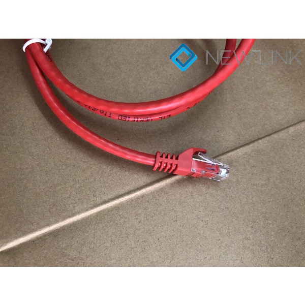 Dây mạng cat6 đúc sẵn Newlink lõi đồng 24AWG có CO, CQ 0,3m 0,5m 1,5m 3m 5m 10m