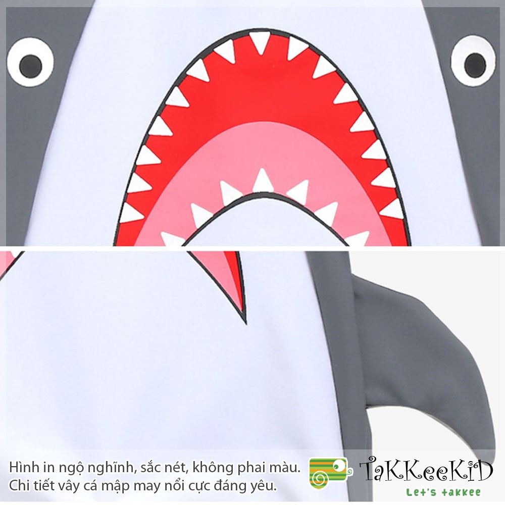 Bộ Bơi Bé Trai, Đồ Bơi Bé Trai Cao Cấp Hình Cá Mập Baby Shark Dễ Thương