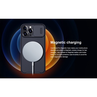 Ốp lưng iPhone 13/13 Pro/13 Pro Max chính hãng Nillkin có nắp đậy camera