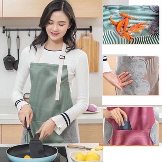 Tạp dề đa năng kèm lau tay, tạp dề nấu ăn, tạp dề coffee, tạp dề nội trợ, tạp dề đẹp, tạp dề chống thấm