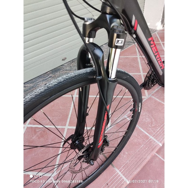 Xe Đạp Thể Thao Merida Crossway 100 Phanh Dầu Shimano, Group Shimano Altus 27 tốc độ