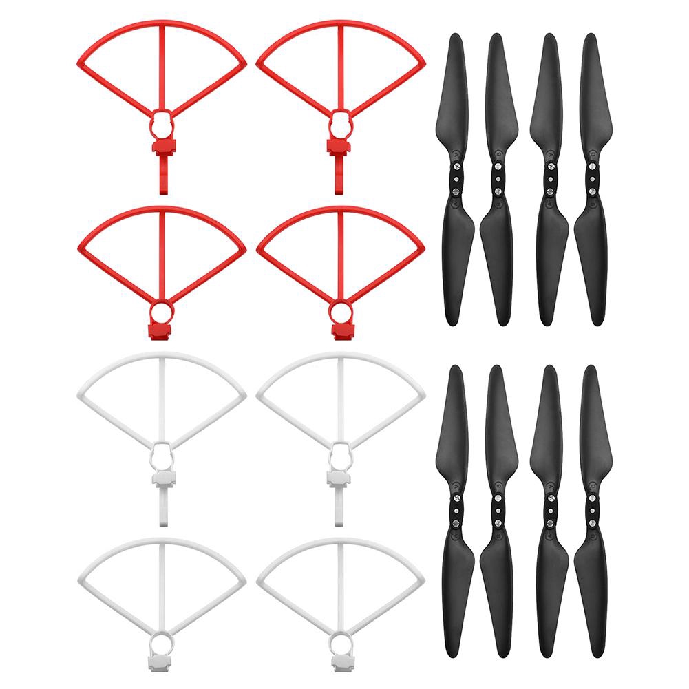 Bộ 4 Khung Bảo Vệ Cánh Quạt+Vòng Đệm Cho Hubsan Zino H117S Rc Drone