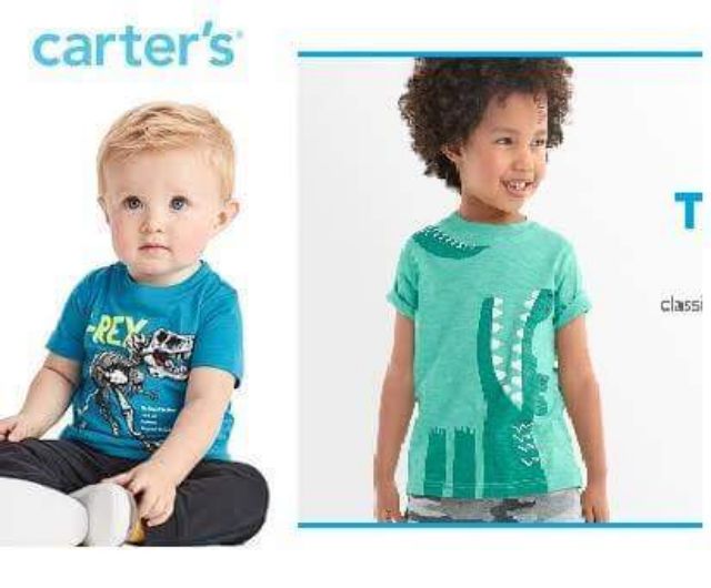 Áo thun bé trai xuất xịn 6m-3y