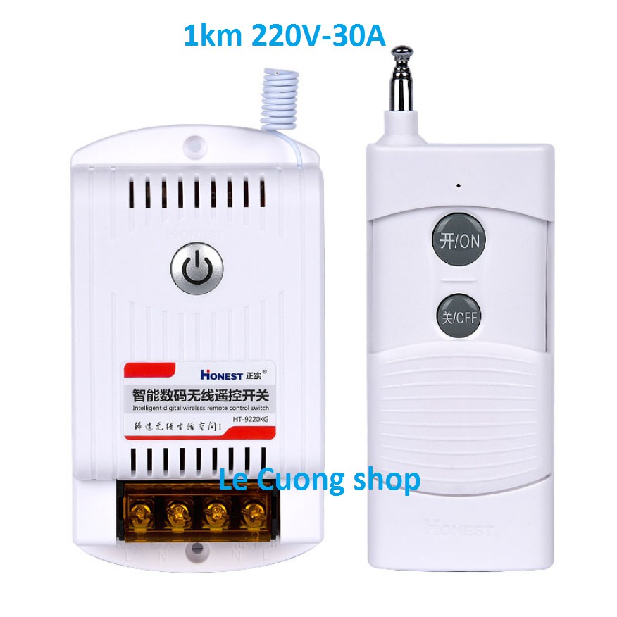 Combo 5 remote,tay khiển điều khiển từ xa công suất lớn Honest 315Mhz sóng xuyên tường mạnh mẽ (chỉ tay khiển)
