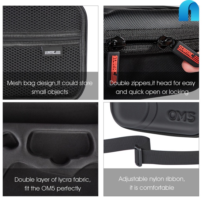 Túi Đựng Bảo Vệ Chống Thấm Nước Có Dây Đeo Vai Cho Dji Om 5 Gimbal