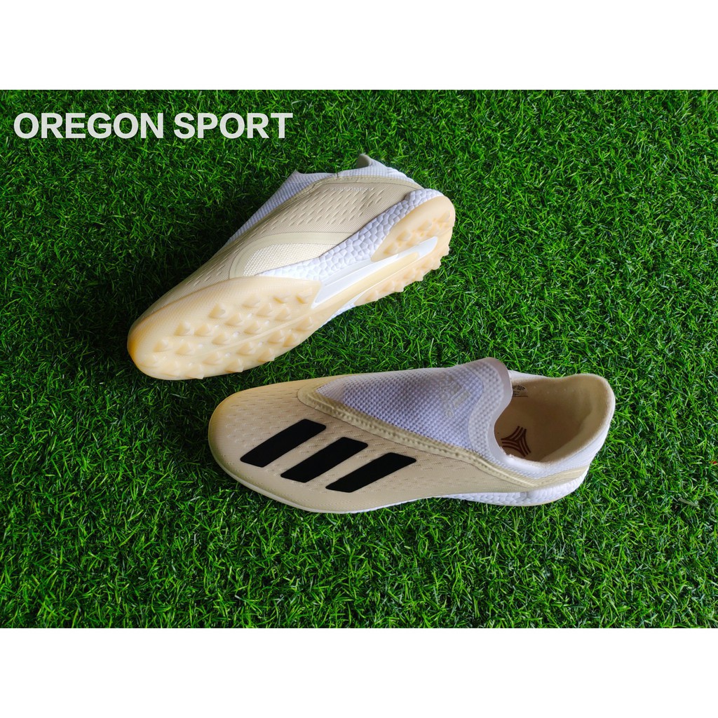 [TẶNG TẤT-VỚ] Giày bóng đá không dây Adidas X18+ TF (Trắng sữa) .[ HOT ] 2020 ↩
