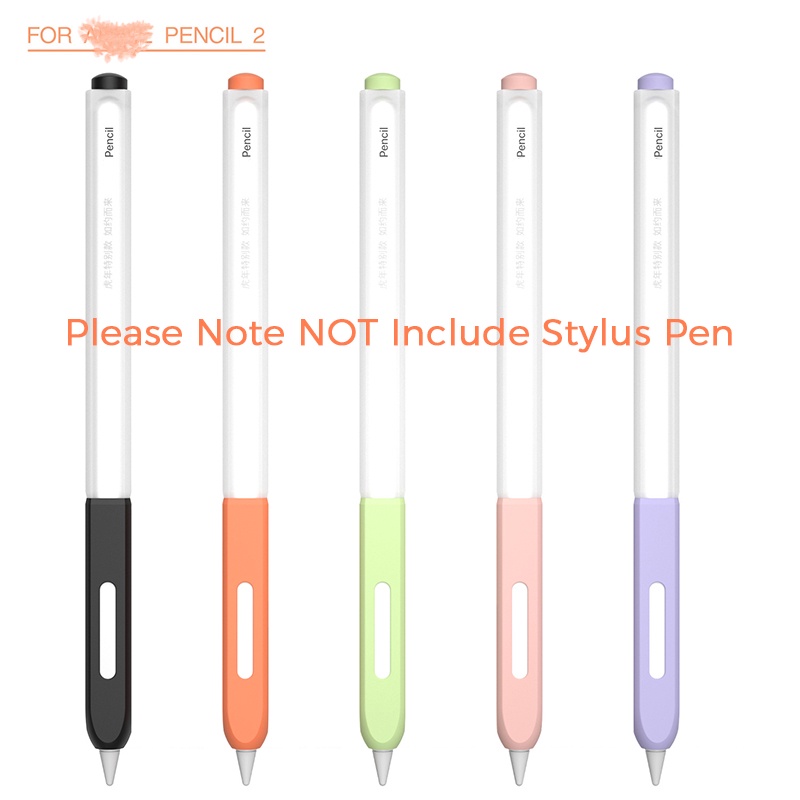 Vỏ Silicon Trong Mờ Bảo Vệ Bút Cảm Ứng Apple Pencil 2 Gen