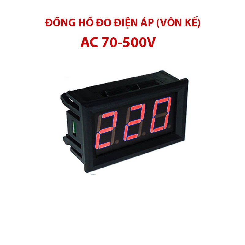 Đồng hồ đo vôn,đo áp bình ắc quy 4,5-30v DC volt 0.56 inch loại lớn