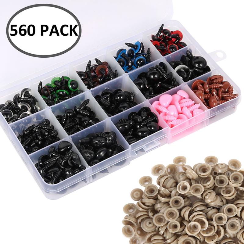 JPRICE Set 560 Mắt Nhựa An Toàn Cho Búp Bê