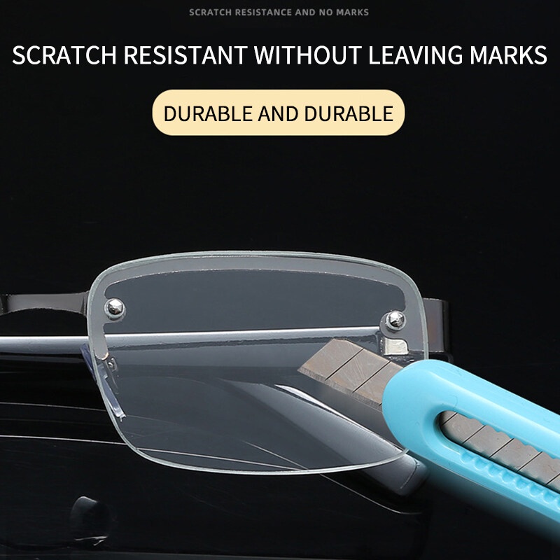 Kính Đọc Sách Không Viền Gọng Kim Loại Thoải Mái Thời Trang