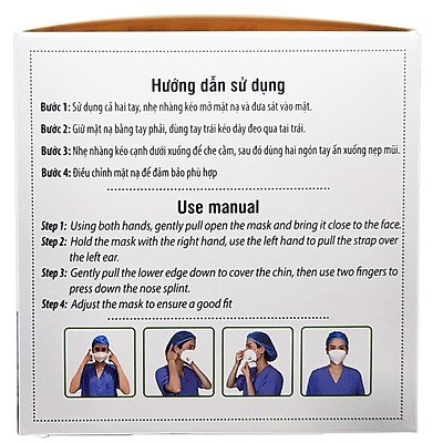 Khẩu Trang 5 Lớp N95 Có Van Thở, Chống Bụi , Kháng Khuẩn tốt ( Hộp 10c )