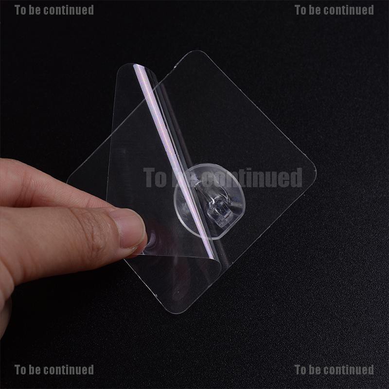 Bộ 4 Móc Treo Đồ Gắn Tường Trong Suốt Tiện Dụng