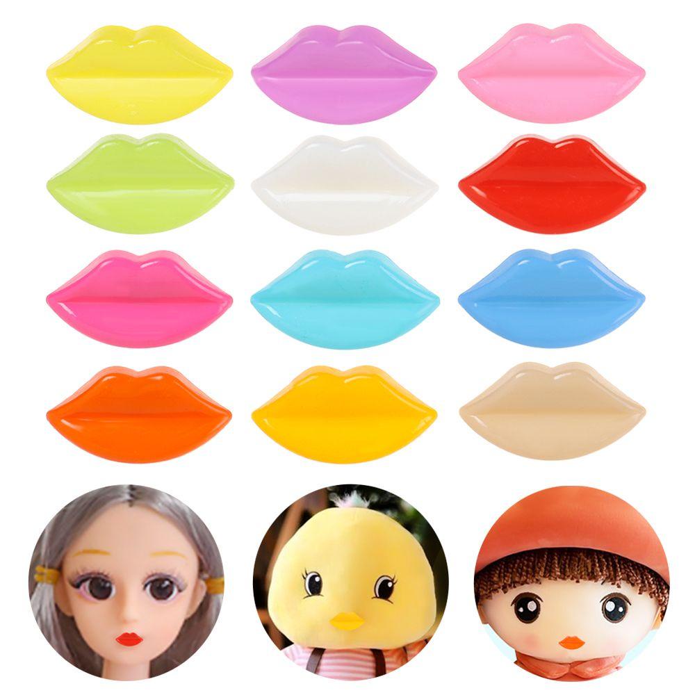 Set 20 Phụ Kiện Bằng Nhựa Màu Sắc Cầu Vồng Cho Búp Bê