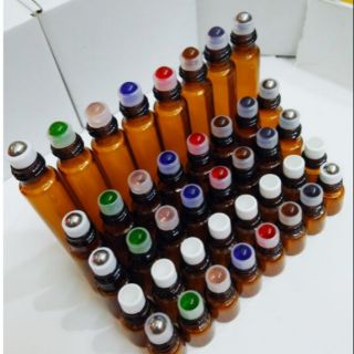Combo 100 chai nâu bi lan 10ml đựng tinh dầu nước hoa chất lỏng