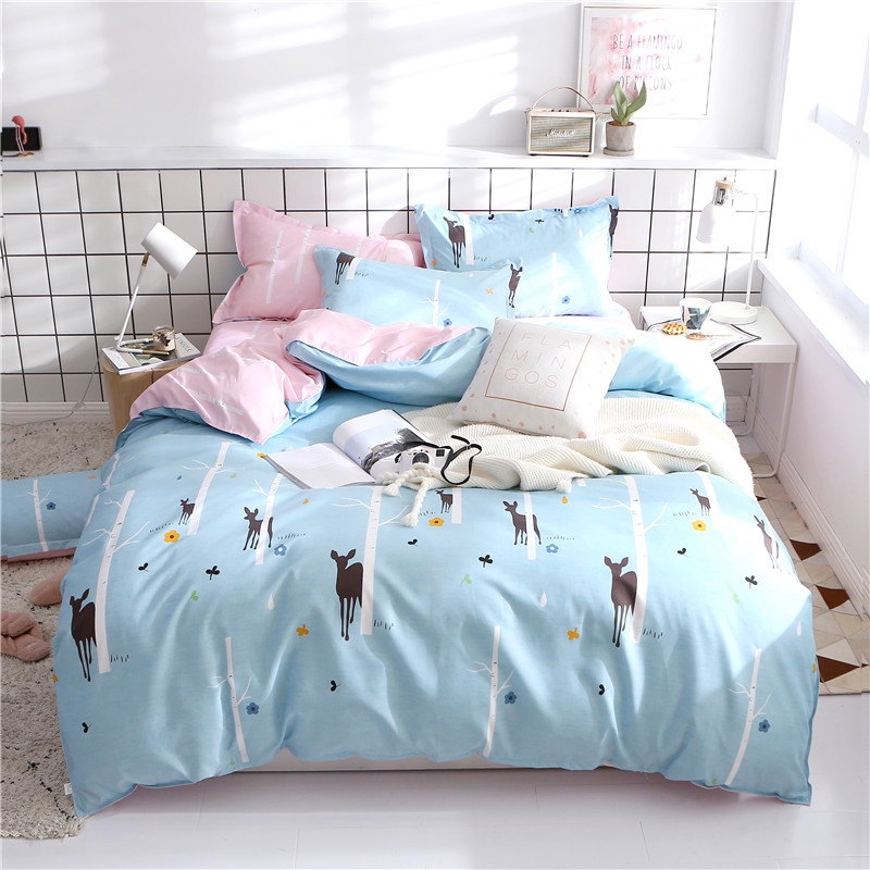 Abraca Dabra Chăn ga trải giường và vỏ gối1m5 và 1m8  2m chất liệu cotton thân thiện với da
