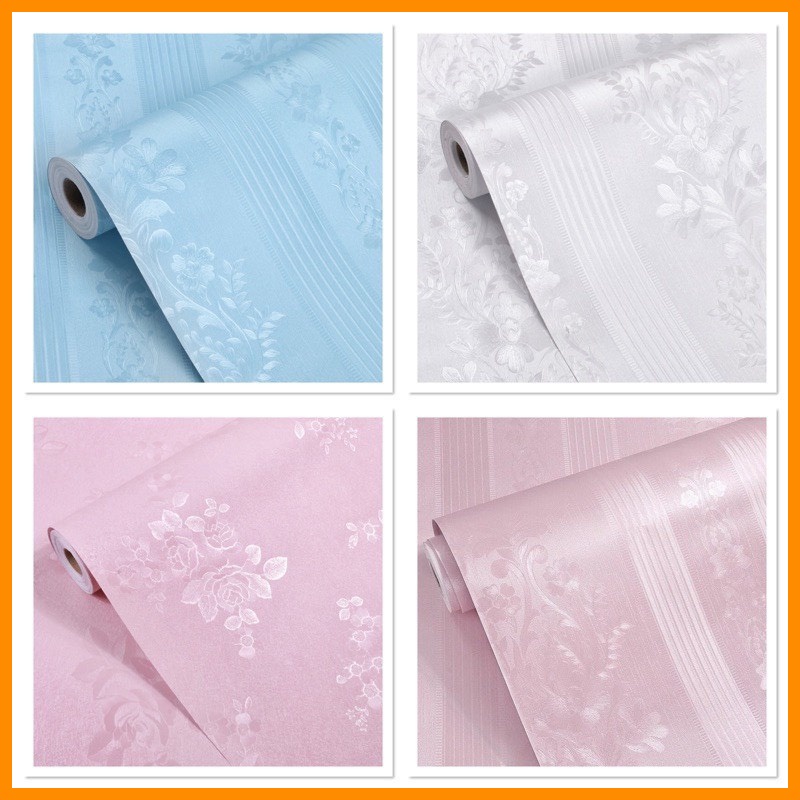 10M giấy dán tường Hàn Quốc sẵn keo vân nổi (kt: dài 10m x rông 45cm = 4,5m vuông/ cuôn) hàng đẹp, chất lương . | BigBuy360 - bigbuy360.vn