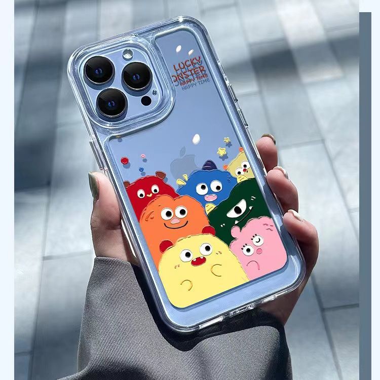 Ốp Điện Thoại Silicon TPU Mềm Trong Suốt Chống Sốc Cho IPhone 14 13 12 11 Pro X XR XS Max 6 6S 7 8 14 Plus