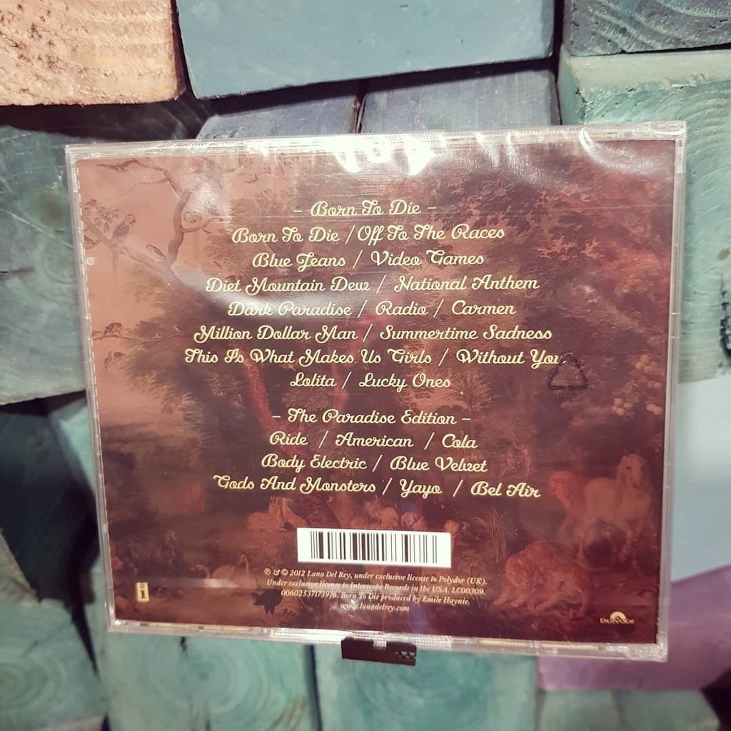 Cd Lana Del Rey : Born to Die- the Paradise Edition