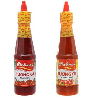 Tương cà - Tương ớt  cholimex chai 270g