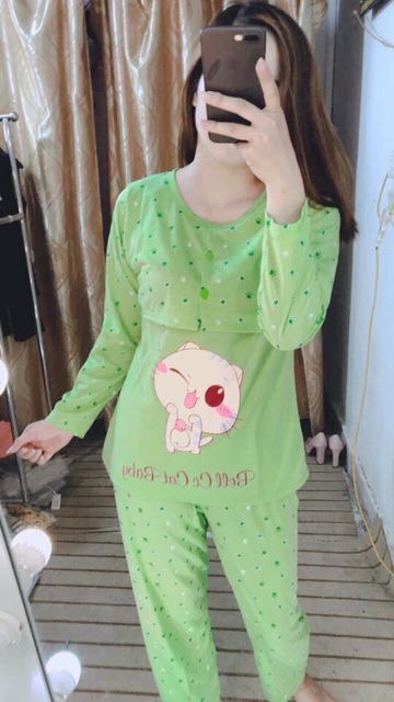 BỘ ĐỒ COTTON SAU SINH