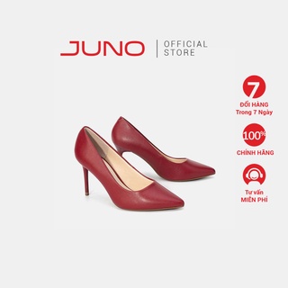   Giày Cao Gót Nữ Thời Trang 9cm JUNO Da Trơn CG09140