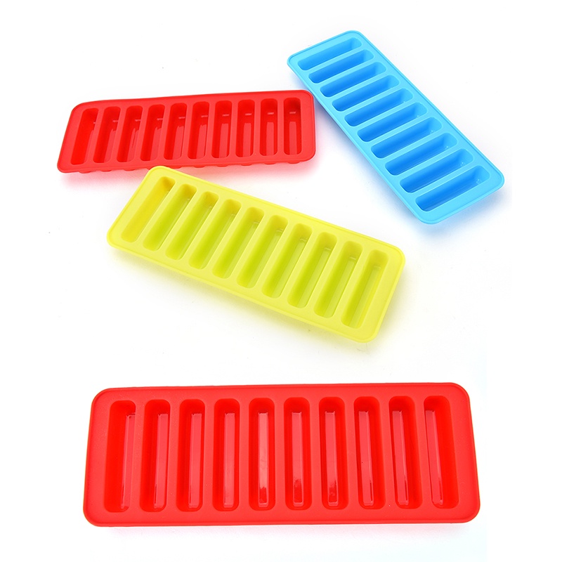 Khuôn silicon làm đá/ sô cô la/ bánh quy dạng thanh trụ chất lượng cao