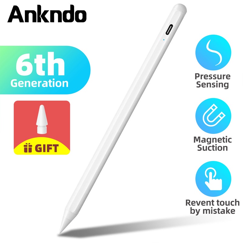 Bút Cảm Ứng Ankndo Cho 2020 2019 12.9 11 inch 10.2 / 2018