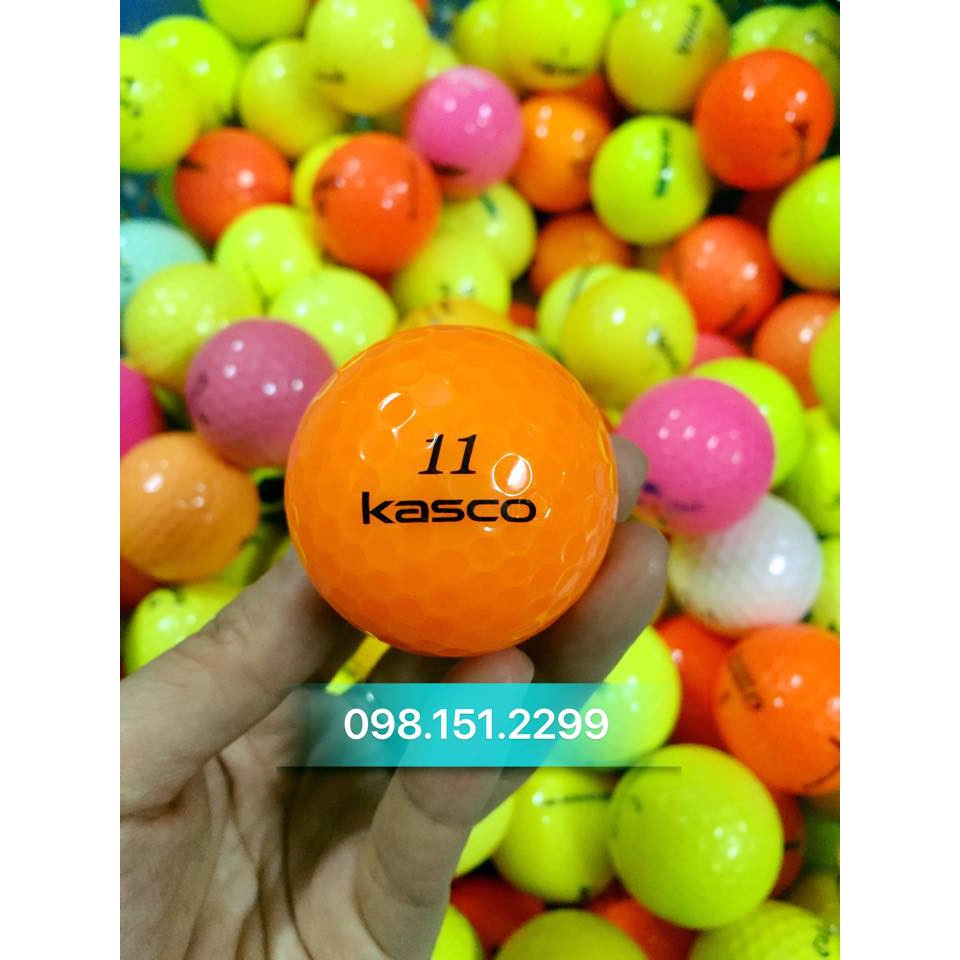 Bóng Golf Màu Các Thương Hiệu - Chính hãng, độ mới 90% - Used Golf Ball