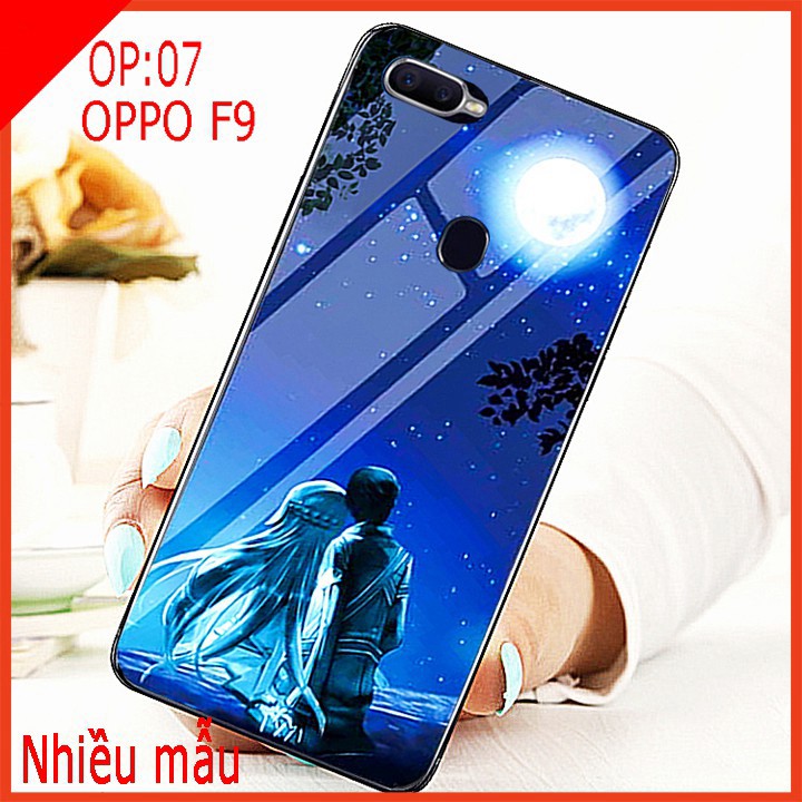 Ốp lưng kính 3D OPPO F9 Hình ảnh sắc nét , sang trọng, không mờ ,không phai theo thời gian, kèm video thực sp