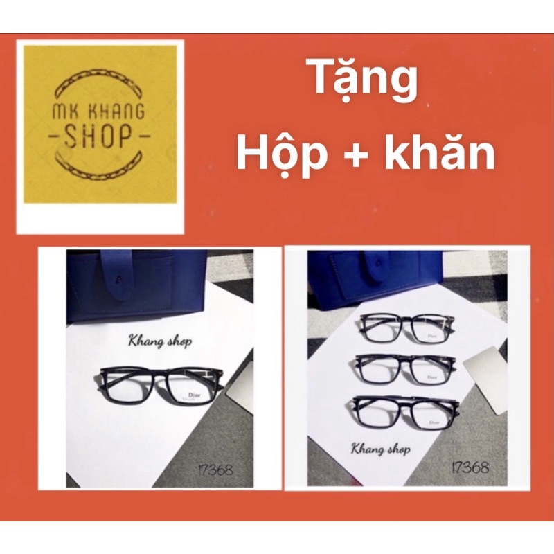 Gọng cận thời trang dior , from kính dạng vuông , kiểu dáng đơn giản , tinh tế , nam nữ đều thích hợp